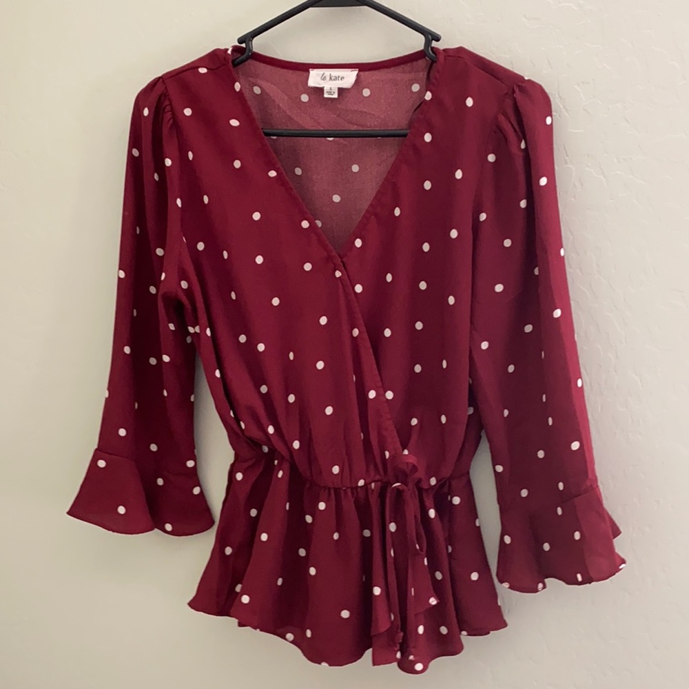 Le Kate wrap top